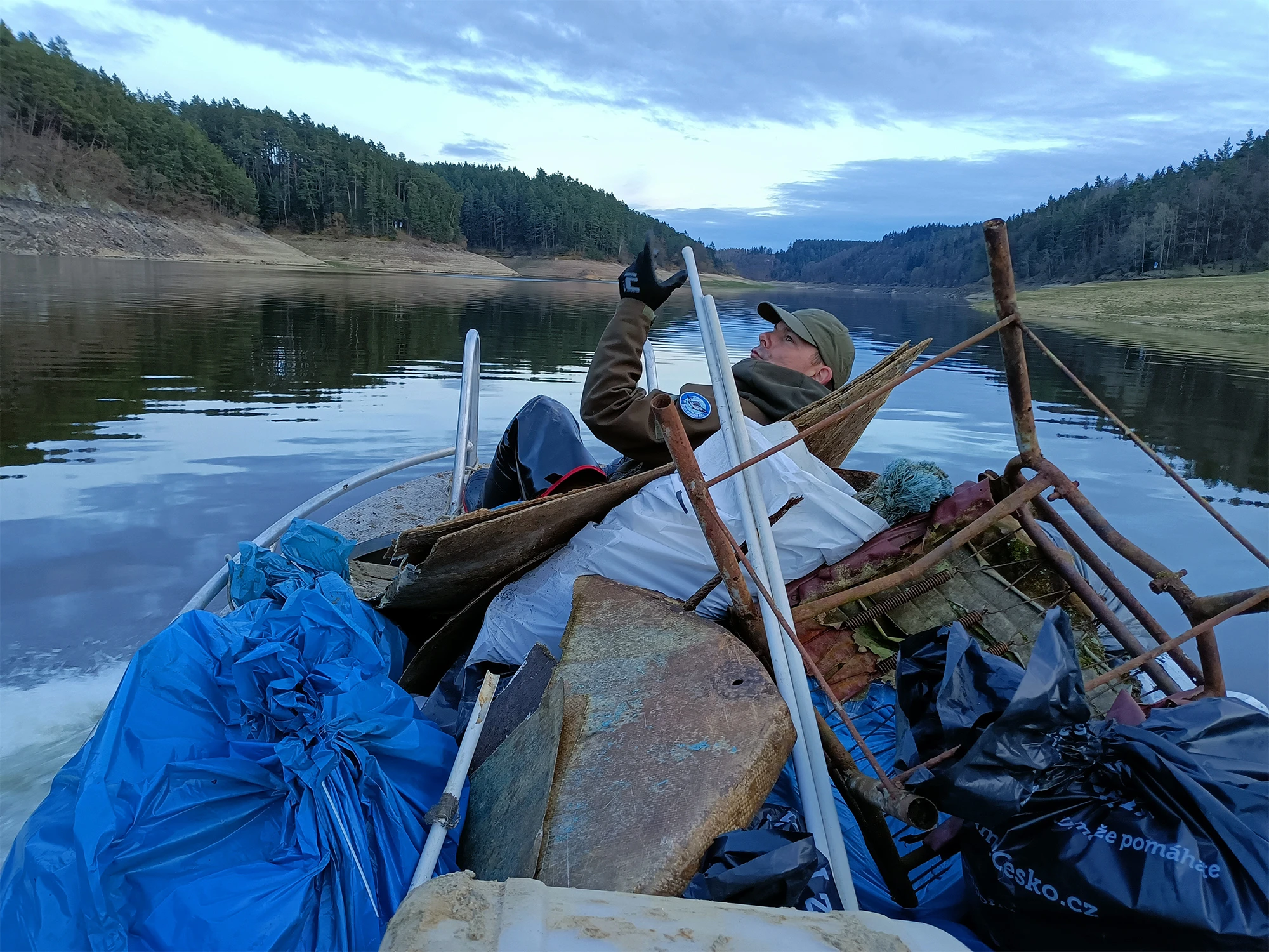 Ze života rybářské stráže - Orlická přehrada