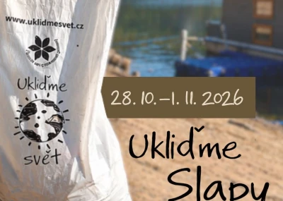 Úklid dna a břehů nádrže Slapy: 28. 10. – 1. 11. 2026