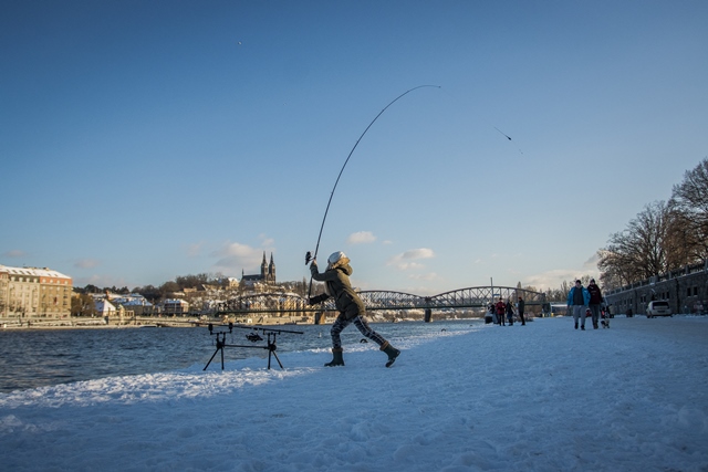 zimní rybolov